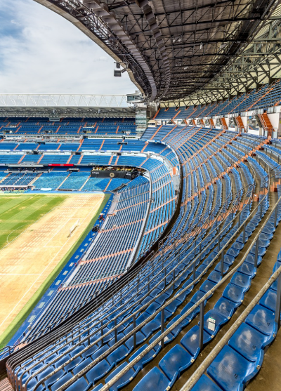 축구 경기장의 모습