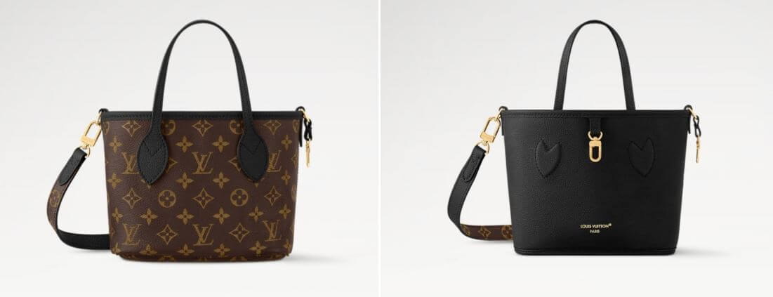 루이비통 네버풀 반둘리에 인사이드 아웃 BB