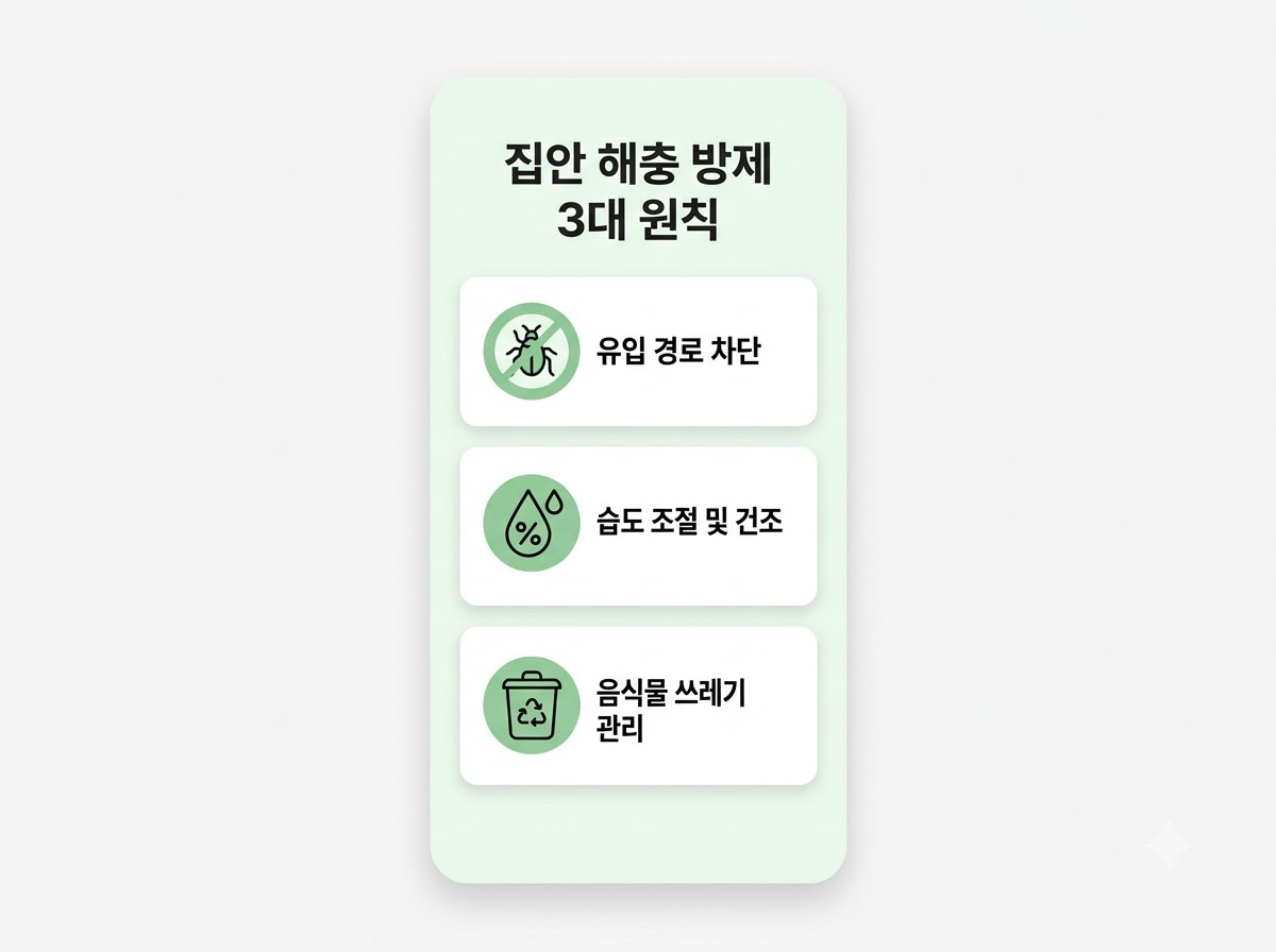 바퀴벌레와 개미 등 집안 해충 완벽 퇴치 방법 정리