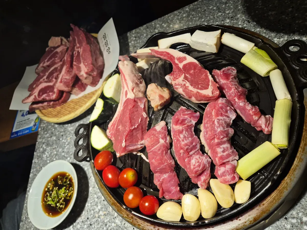천안맛집 신불당동 일일양 양고기 양갈비 데이트 회식 장소 추천 프랜치랙