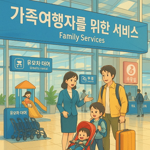 가족여행자를 위한 인천공항서비스