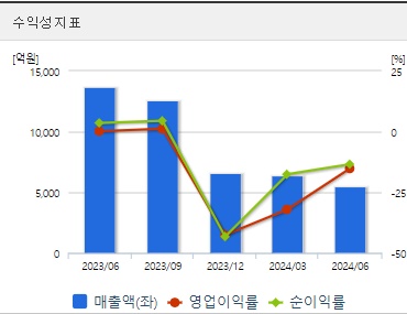 엘앤에프 주가 수익성