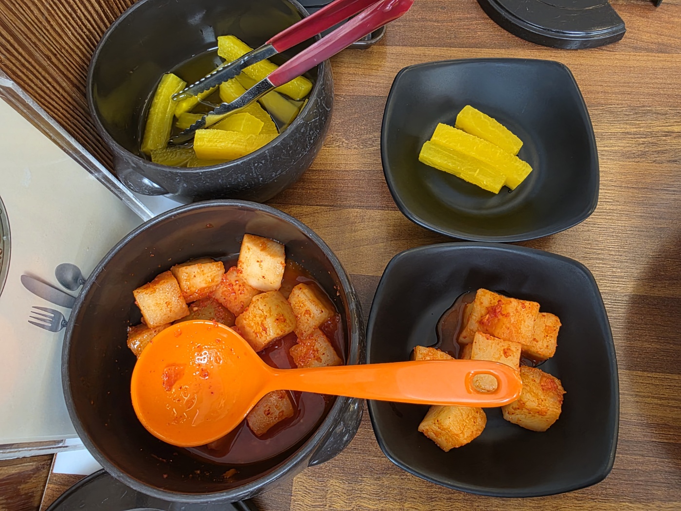 셀프 단무지와 깍두기