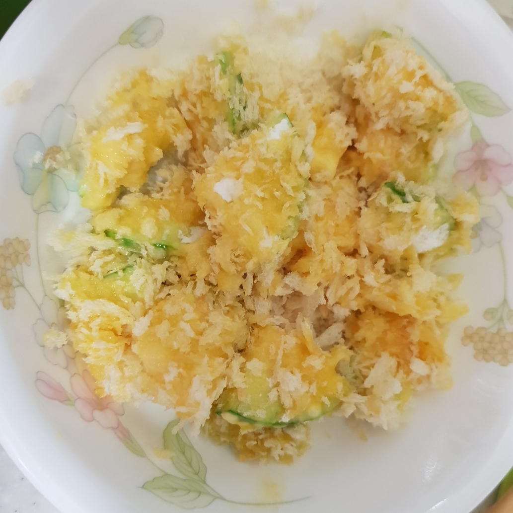 어린이채소반찬_애호박빵가루튀김