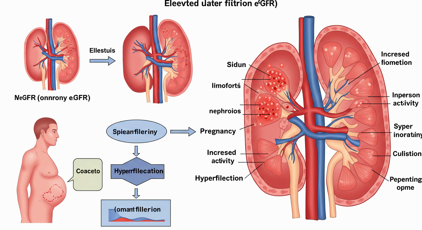 eGFR 수치 높으면 보통 큰 문제는 없지만 확인 필요