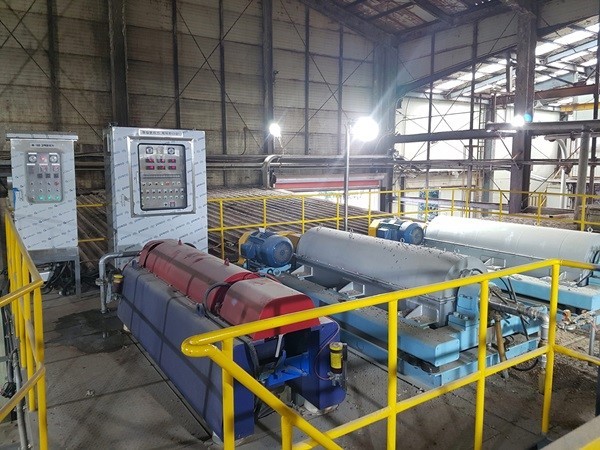 광양시에서 운영하는 침출수 처리시설의 전경