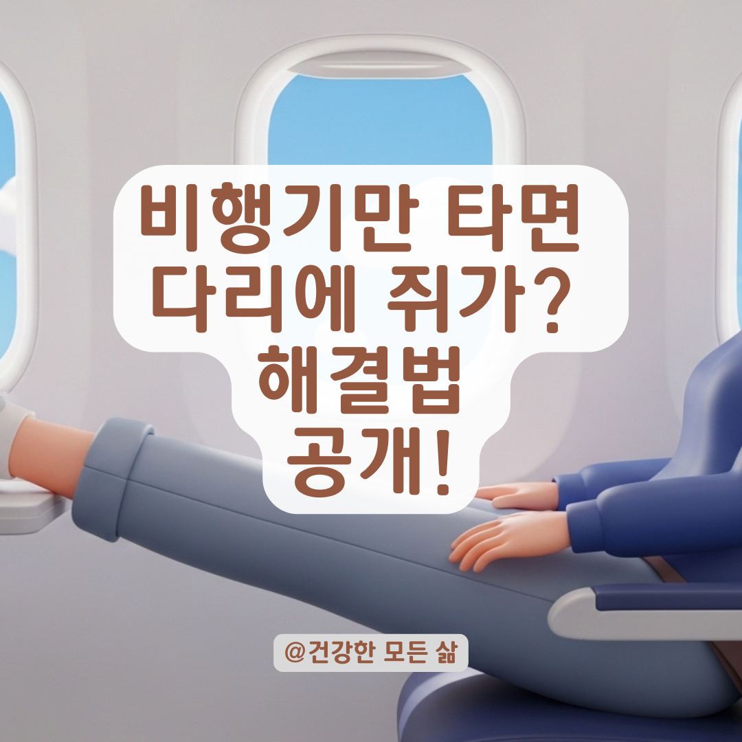 장거리 비행 시 경련과 속 울렁거림 막아주는 기내 컨디션 관리법!