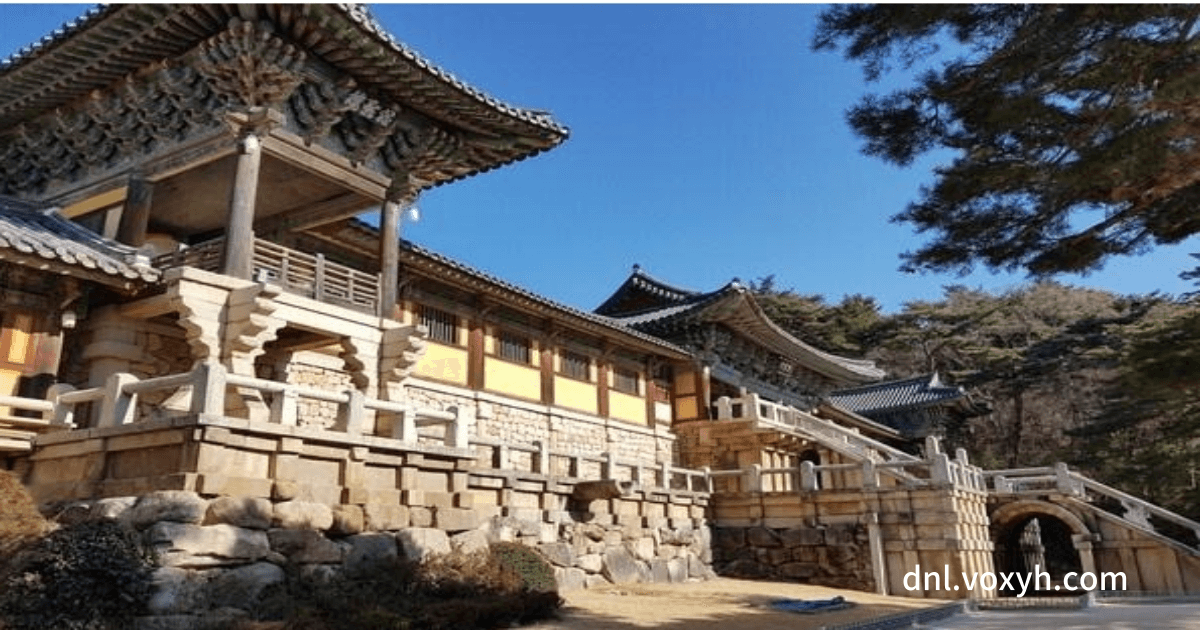 석굴암 주변의 불국사