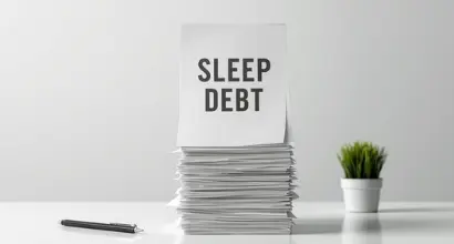 수면-부채-라고-적힌-종이가-여러장-쌓여있는-사진