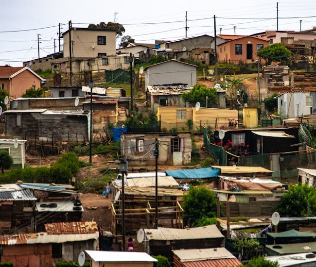 정부 에너지 지원이 필요한 취약계층 주거 지역 모습