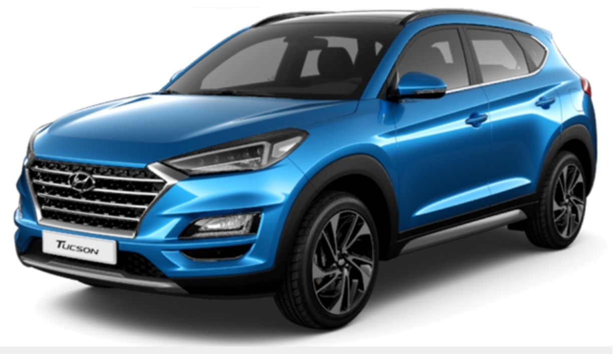 투싼 색상코드 - 아쿠아 블루(색상코드 : R2U)