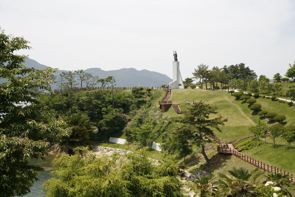통영 이순신공원 수국 구경 주차