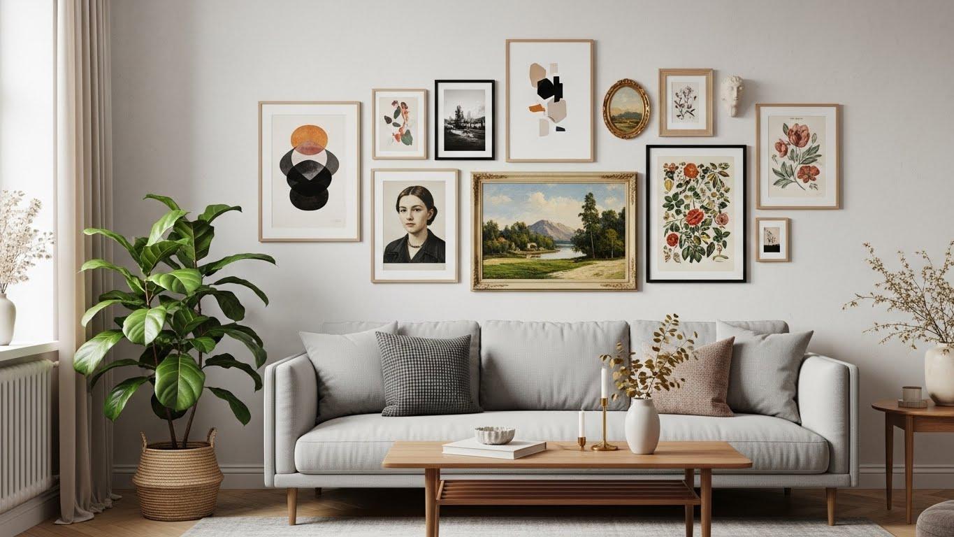 아트월 인테리어 사진