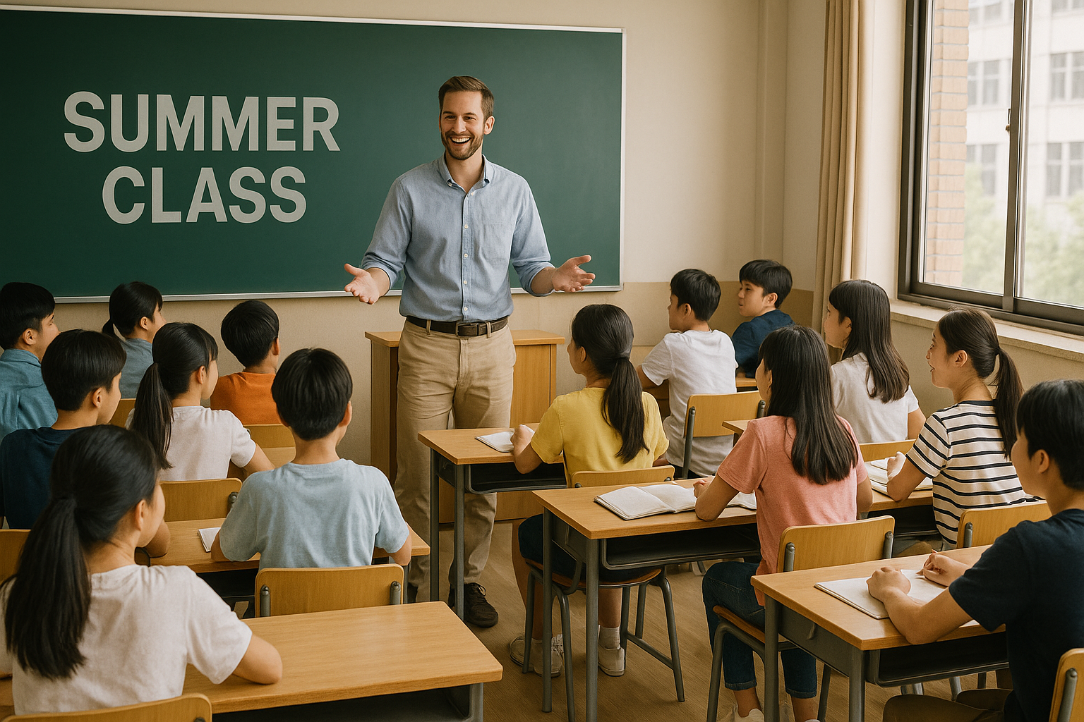 중1, 중2 학생들의 여름방학 특강