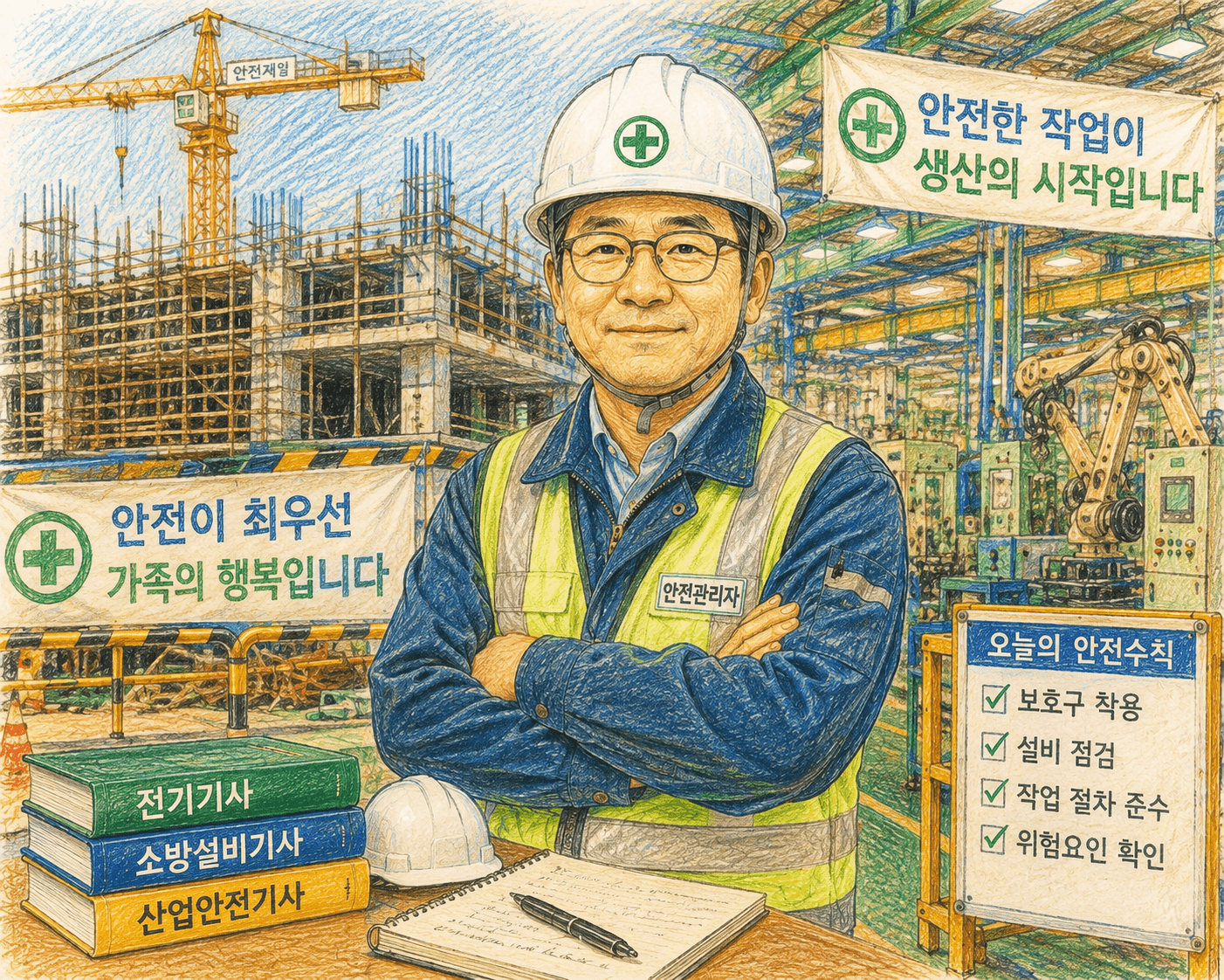 산업안전기사 중장년 기술직 전직 현장 업무