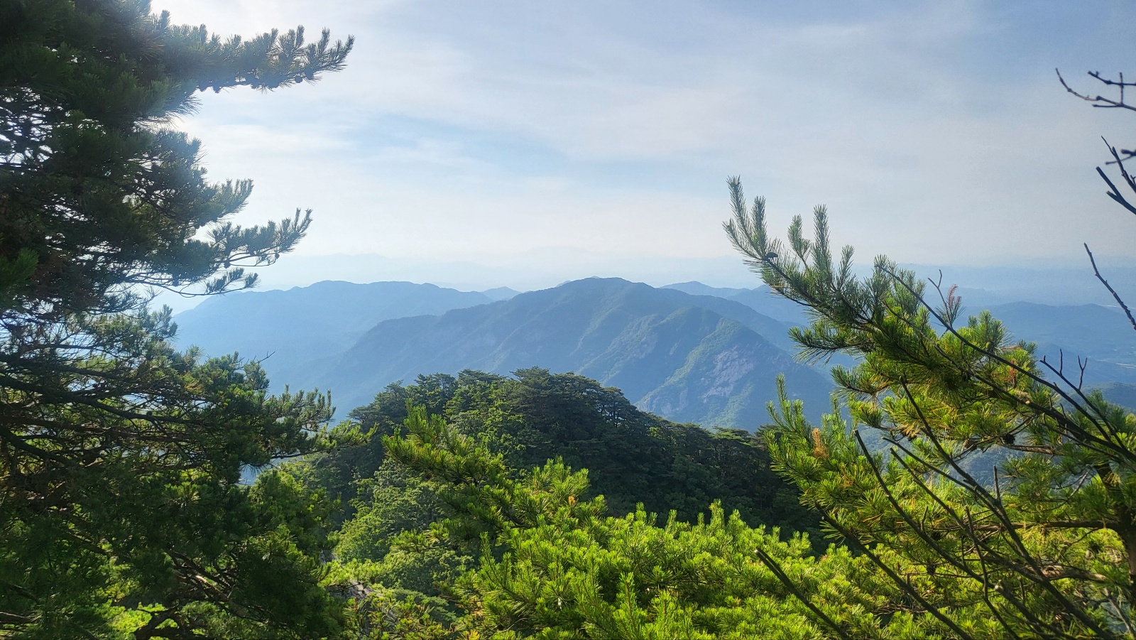 계룡산의-전경