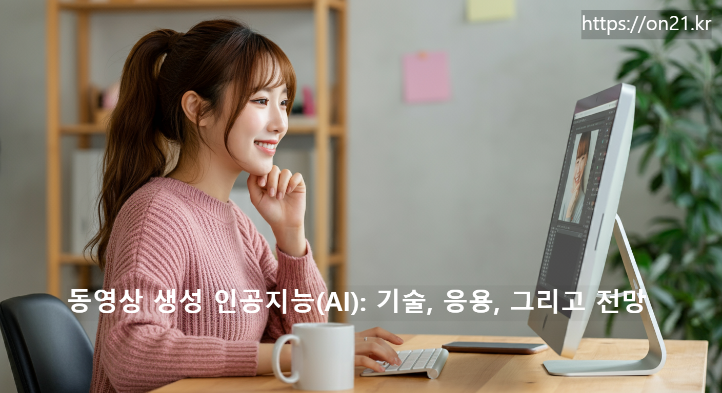 동영상 생성 인공지능(AI): 기술, 응용, 그리고 전망