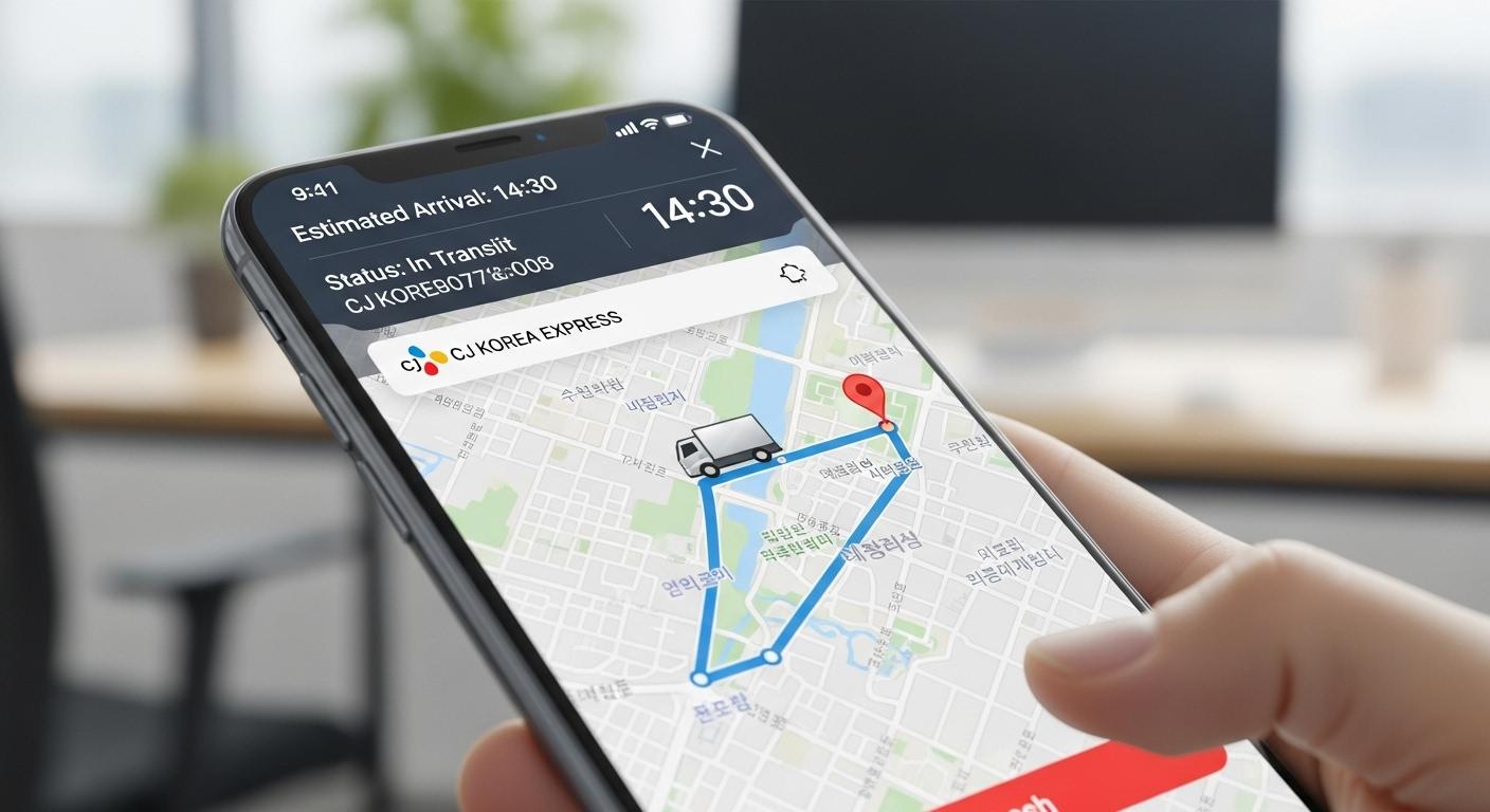 cj대한통운 실시간 위치 추적