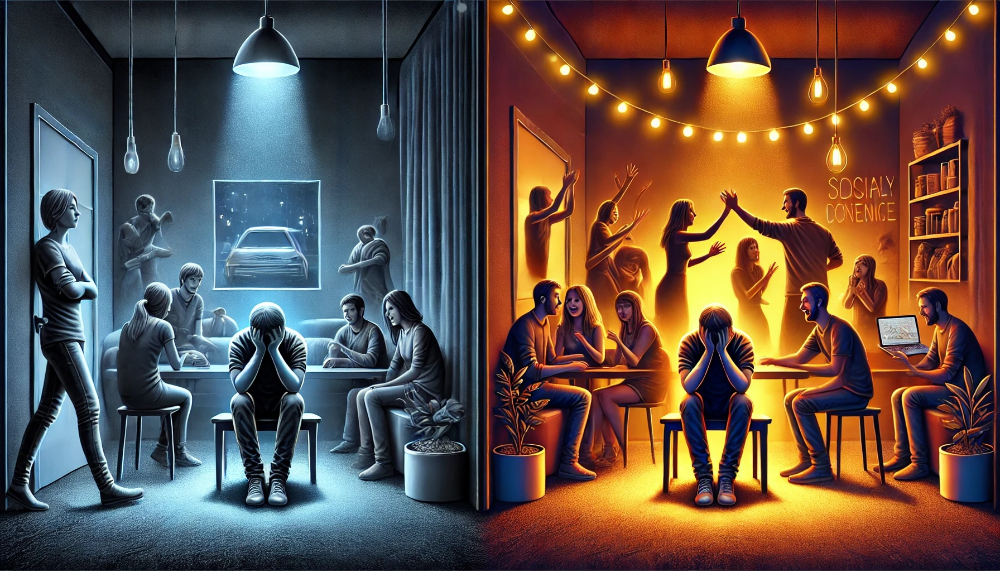 감각 자극 부족은 사회적 관계 형성에도 영향을 미친다.