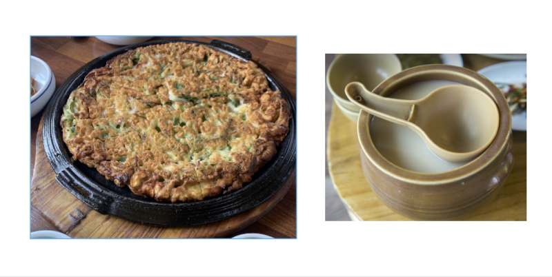 소서 감자전 막걸리