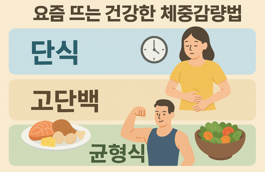요즘 뜨는 건강한 체중감량법