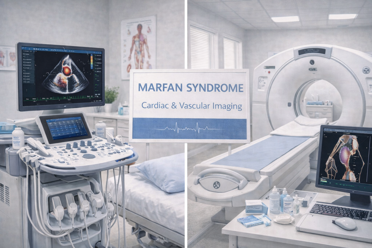 마르판 증후군 환자를 위한 심초음파 및 CT 촬영실이 갖춰진 심장혈관외과 클리닉