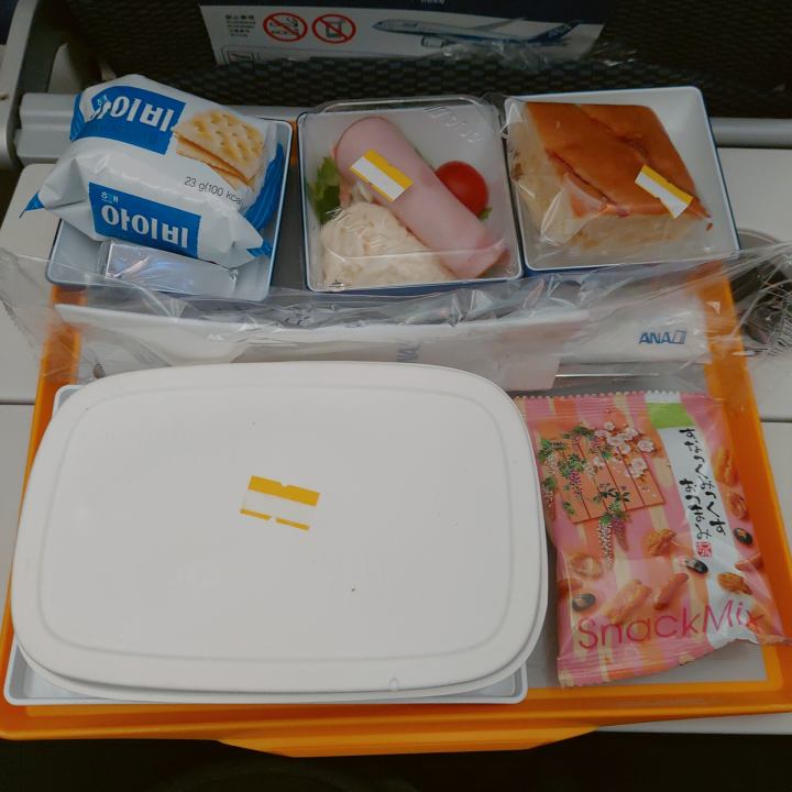 ANA항공이용후기-기내식