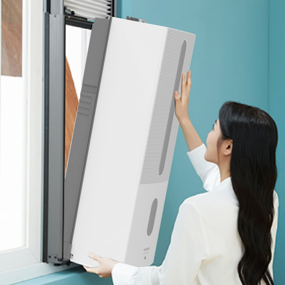 파세코 창문형 에어컨 물빼기 방법