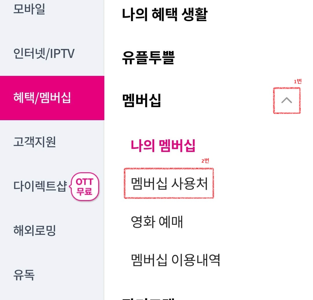 네이버 멤버십 유플멤버십