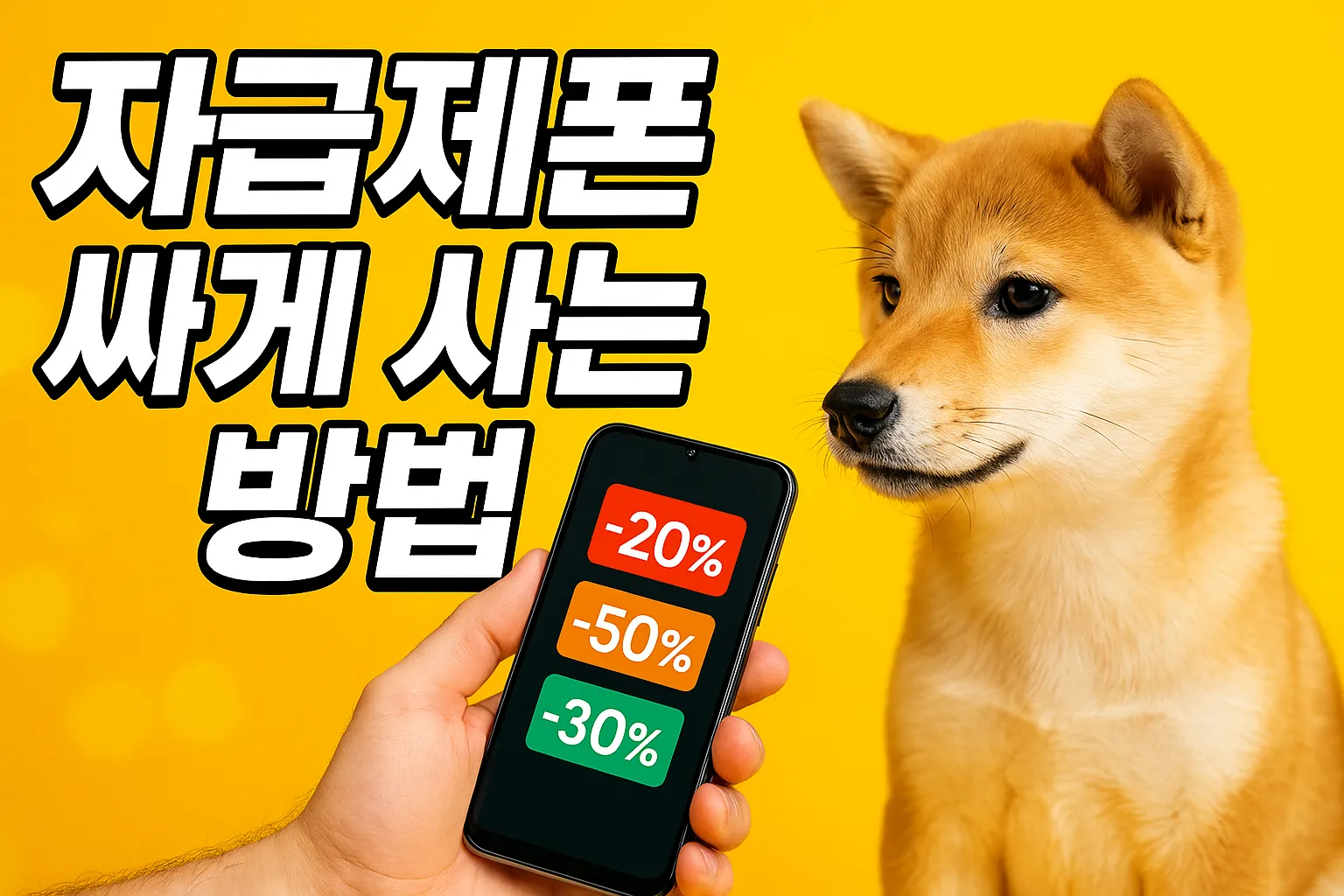 자급제폰 싸게 사는법 2025년 최신 꿀팁 7가지