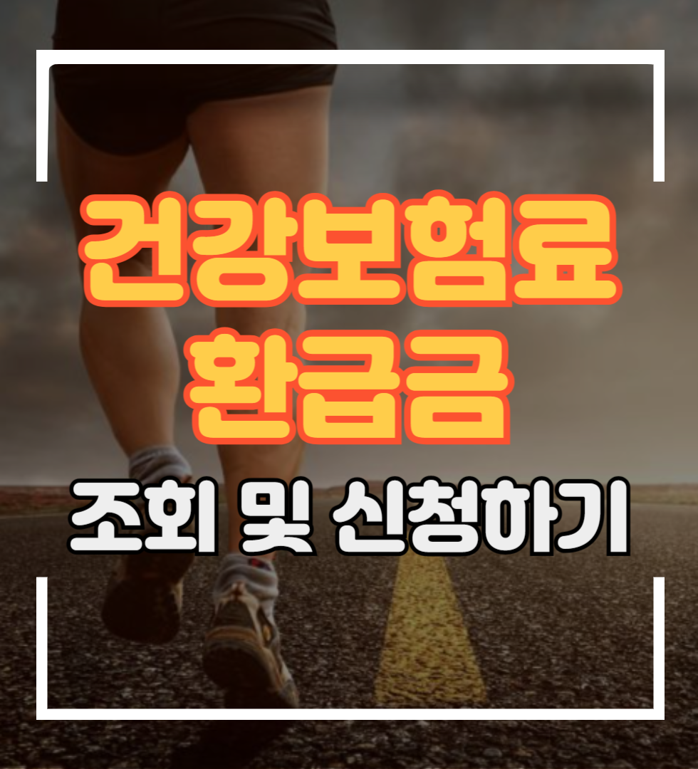 건강보험료 환급금 조회