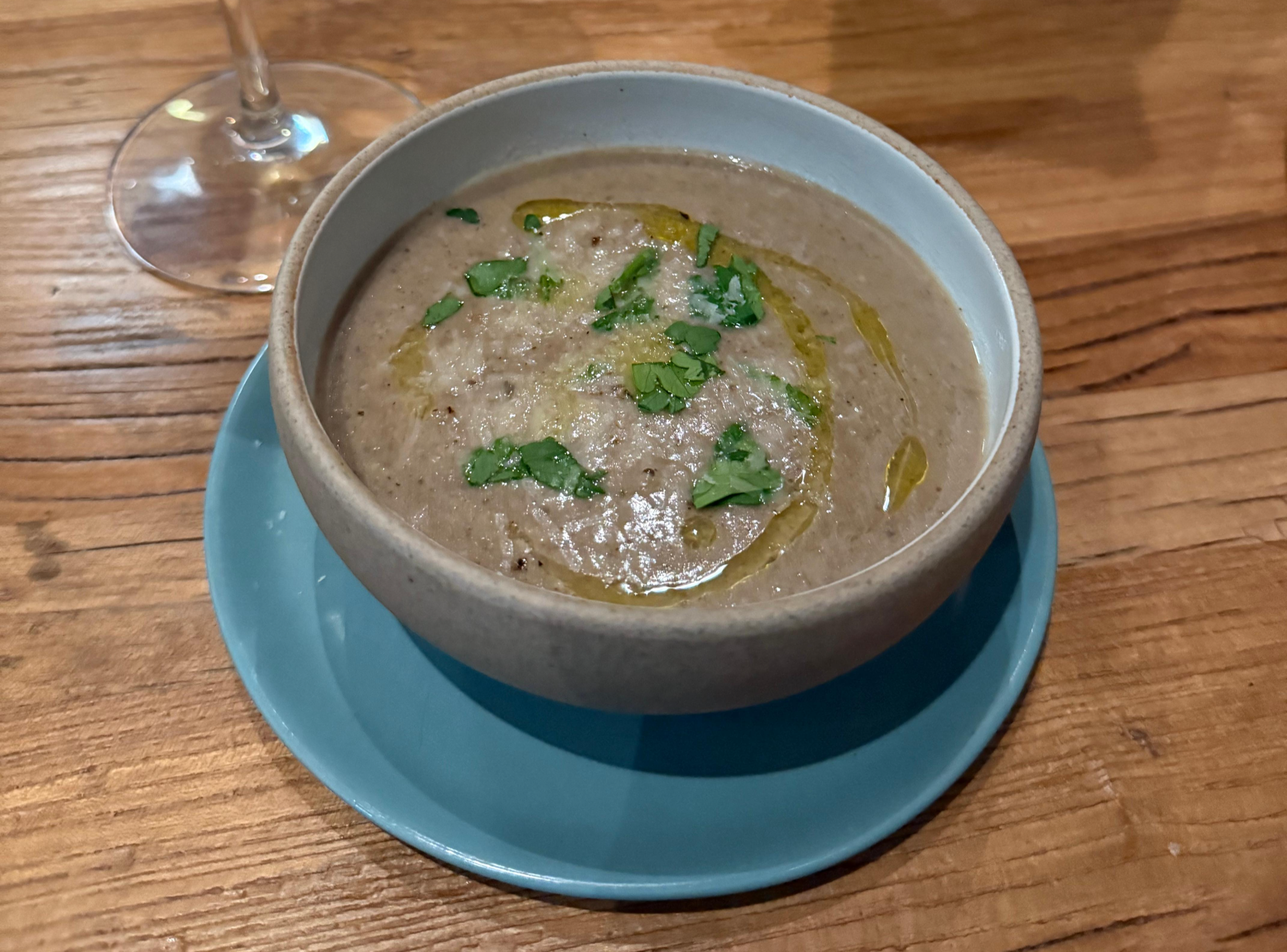 양송이 크림스프