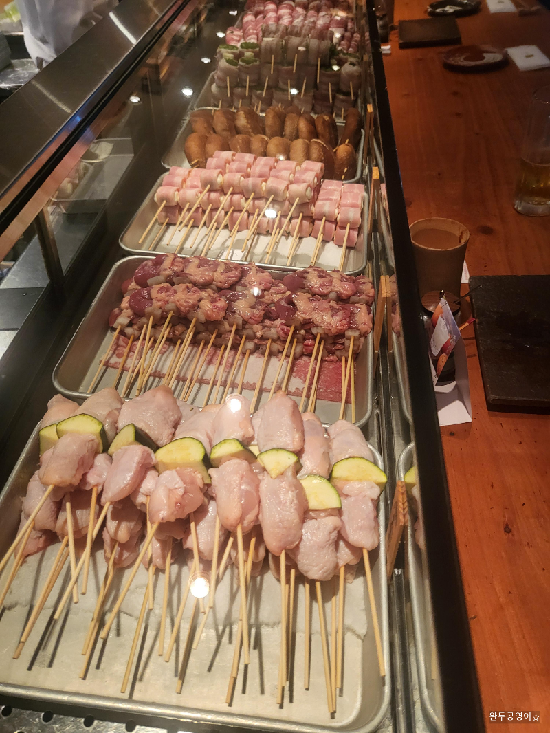 야키도리 무사시 꼬치모습