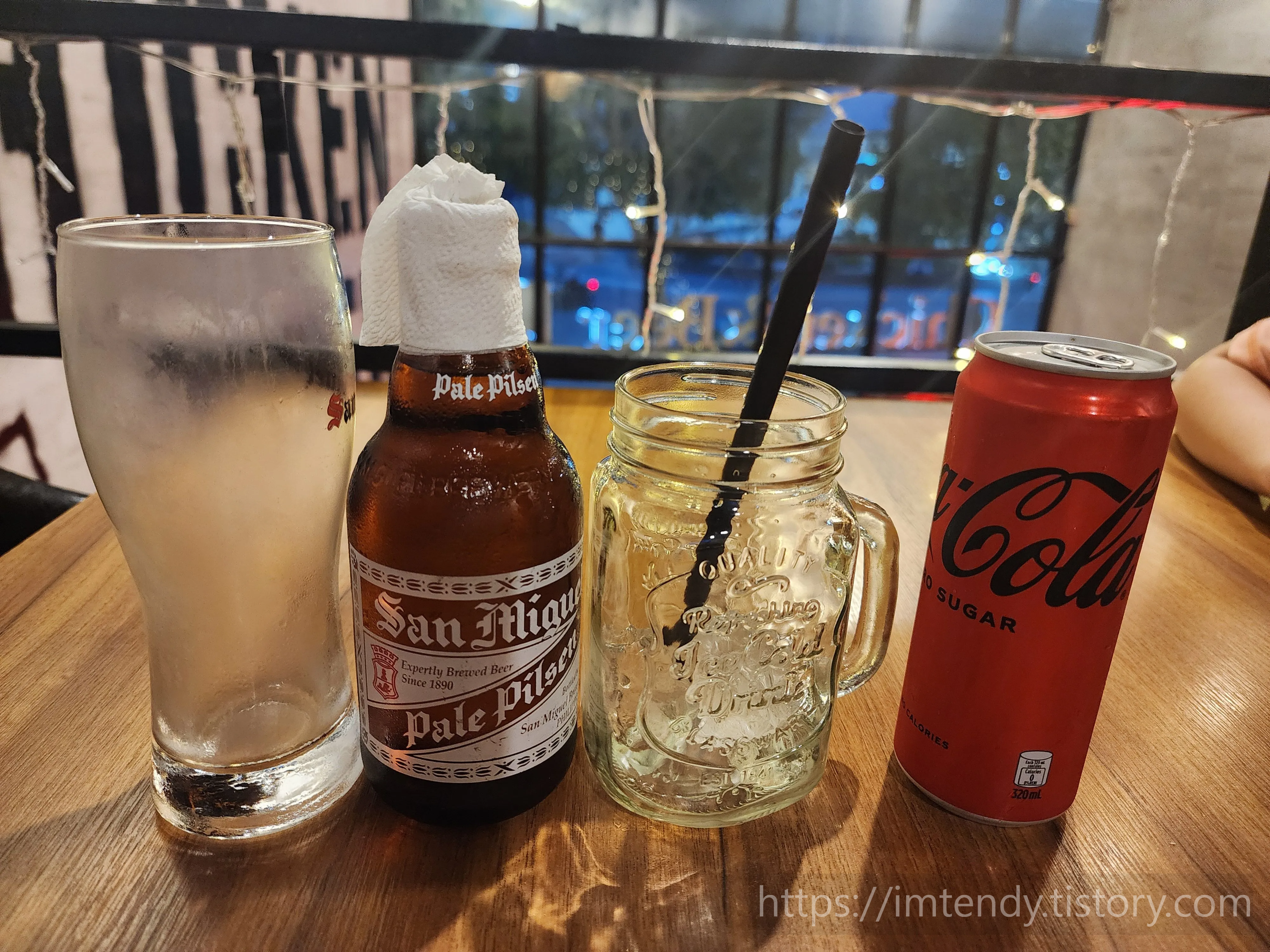 세부막탄 치맥 맥주 산미구엘