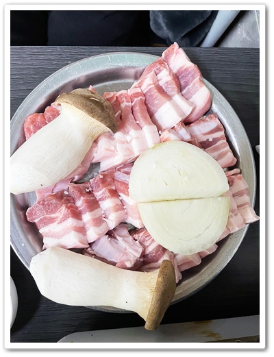 삼겹살3인분