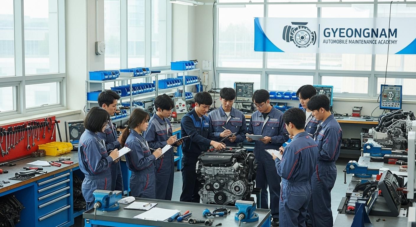 경남 자동차 정비학원