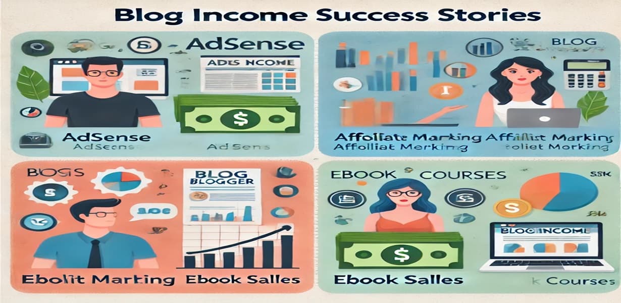블로그, 전자책 등 수익화 관련 인포그래픽