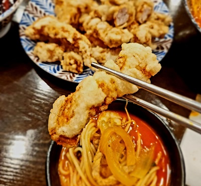 진시미엔탕수육1개