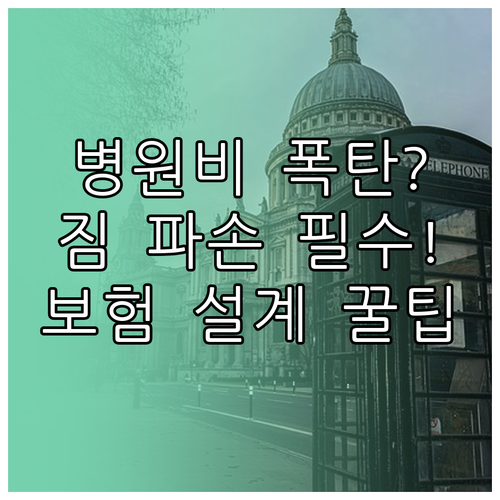 고액 의료비와 휴대품 손해 대비 여행..