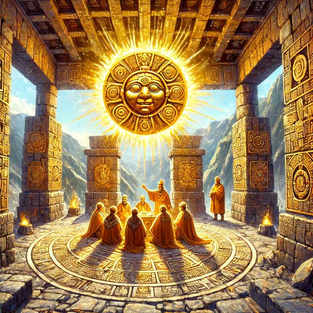 남미 잉카 문명의 태양신 숭배와 제사 문화
