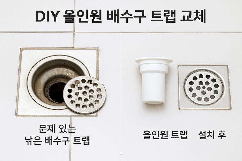 세탁기 돌릴 때 하수구에서 물이 역류