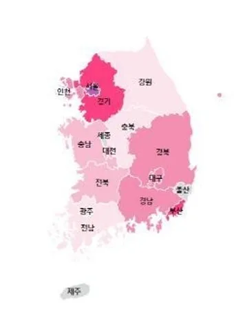 우리나라지도 크게보기 한국지도 이미지 대한민국지도 알아보기_10