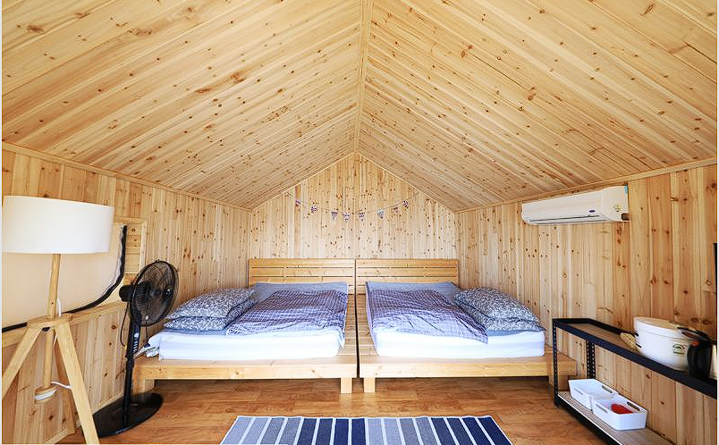 안성 동막골 빙어축제 수상 글램핑