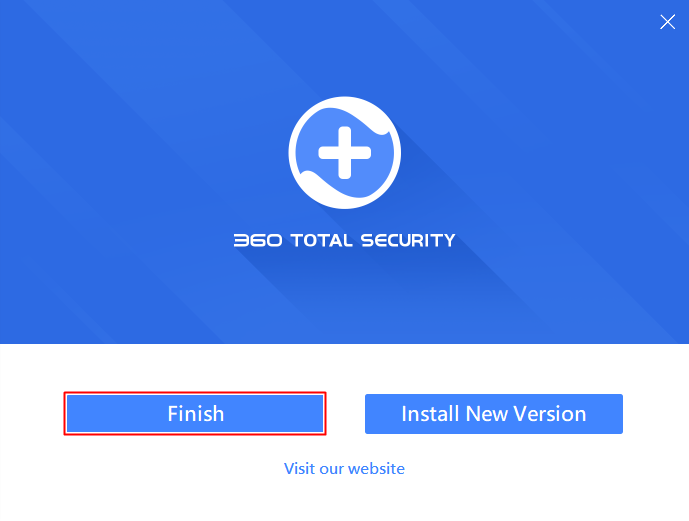 360 total security uninstall finish