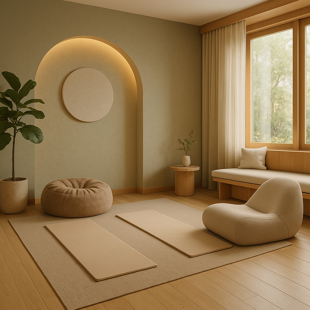 웰니스 존 인테리어