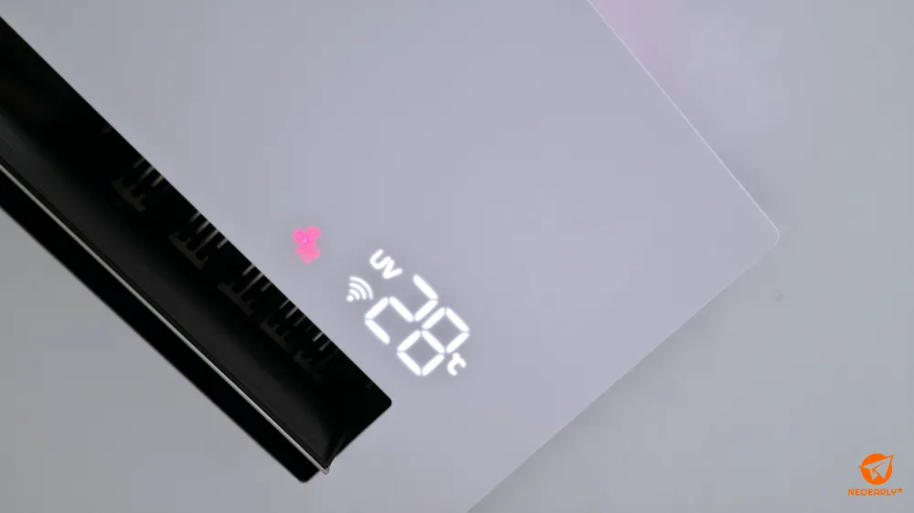 팬을 99.99% 살균해주는 UV 팬살균이 기능이 기본으로 들어 있는 점도 눈에 띄었어요.