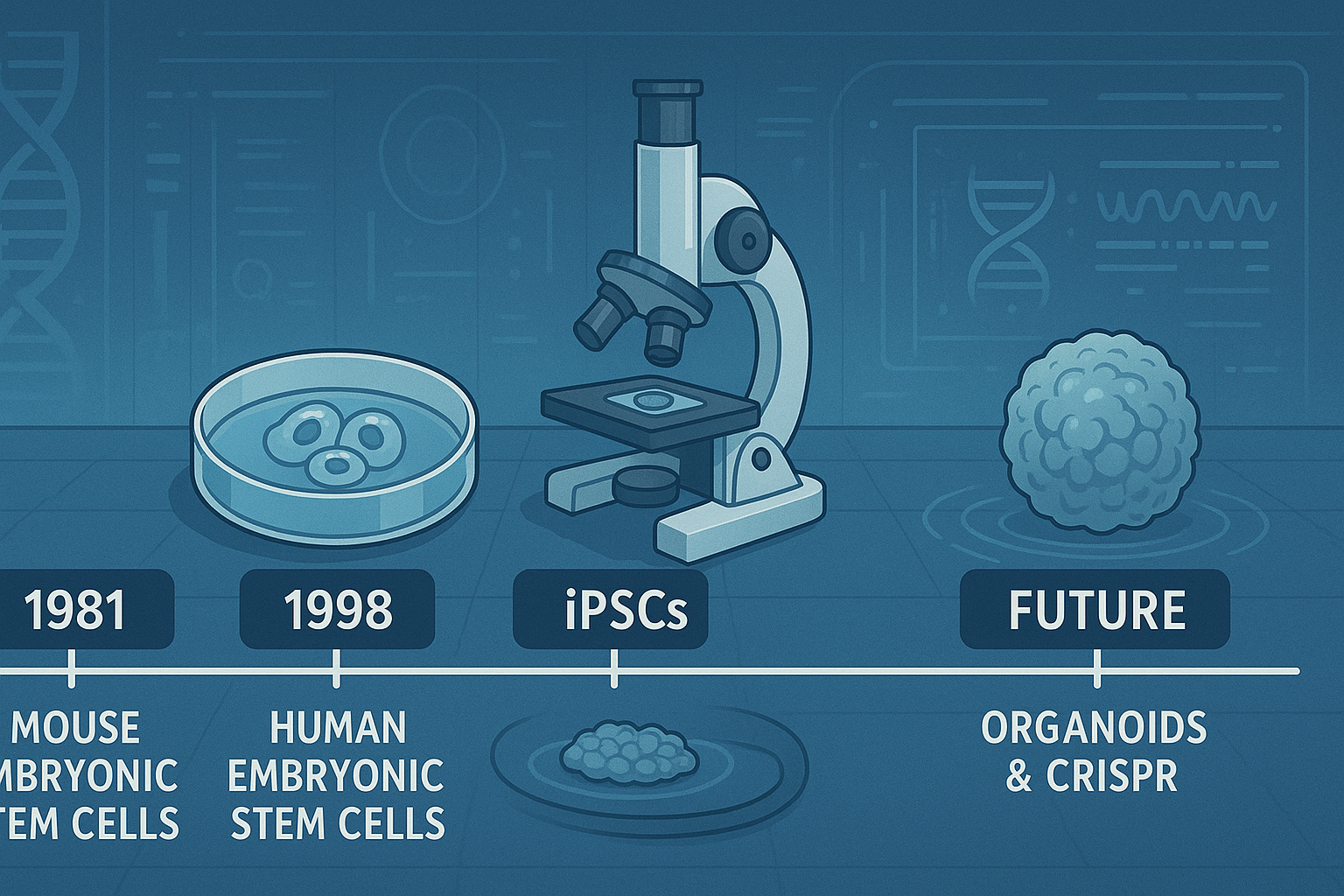 줄기세포 기술의 역사 – 과거, 현재, 그리고 미래