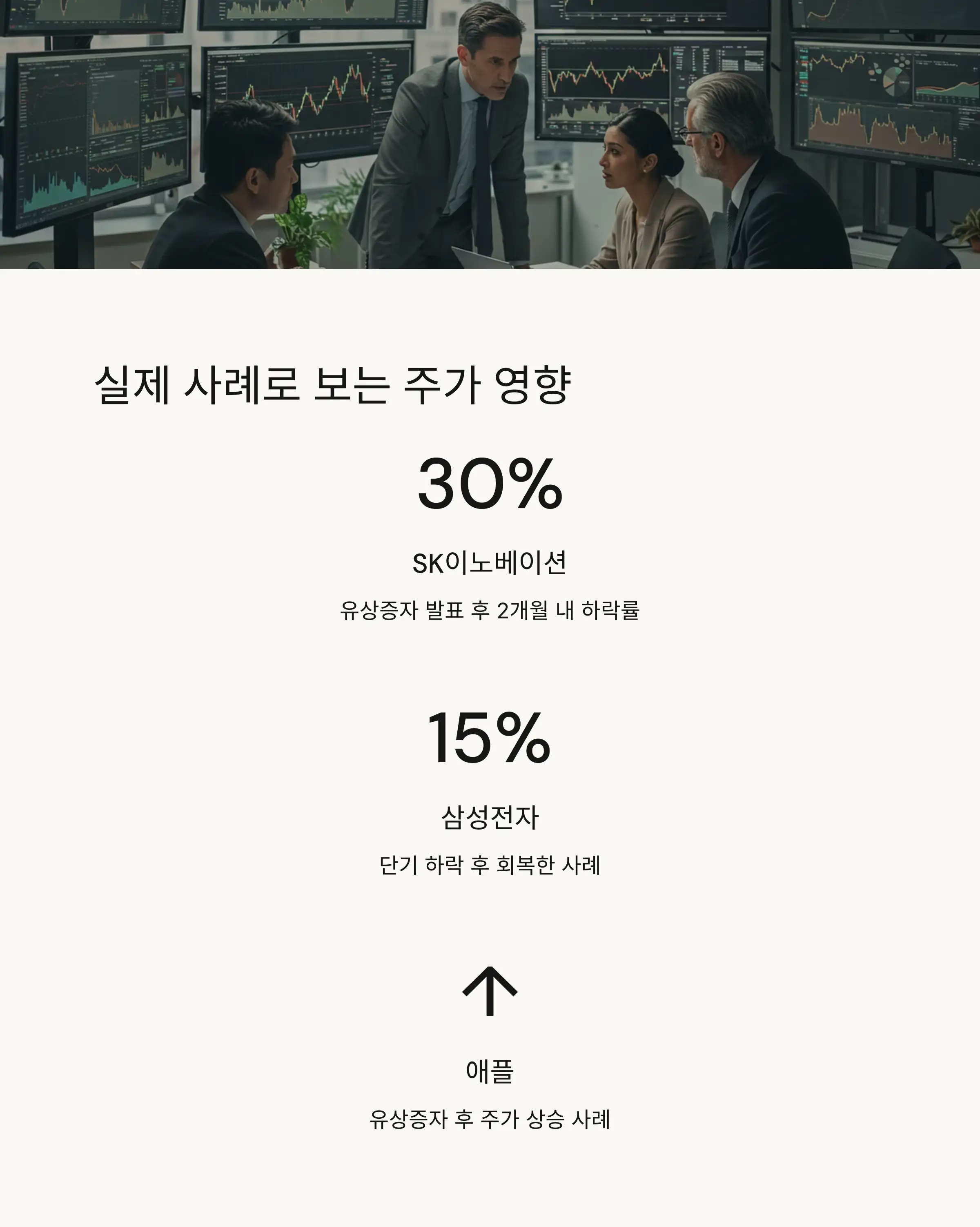 🔍 실제 유상증자 사례와 주가 영향