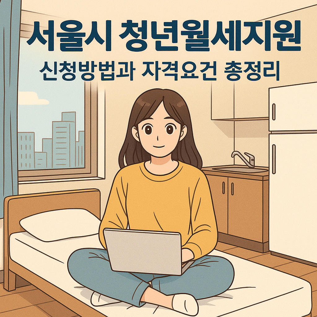 서울시 청년월세지원 신청방법과 자격요건 총정리