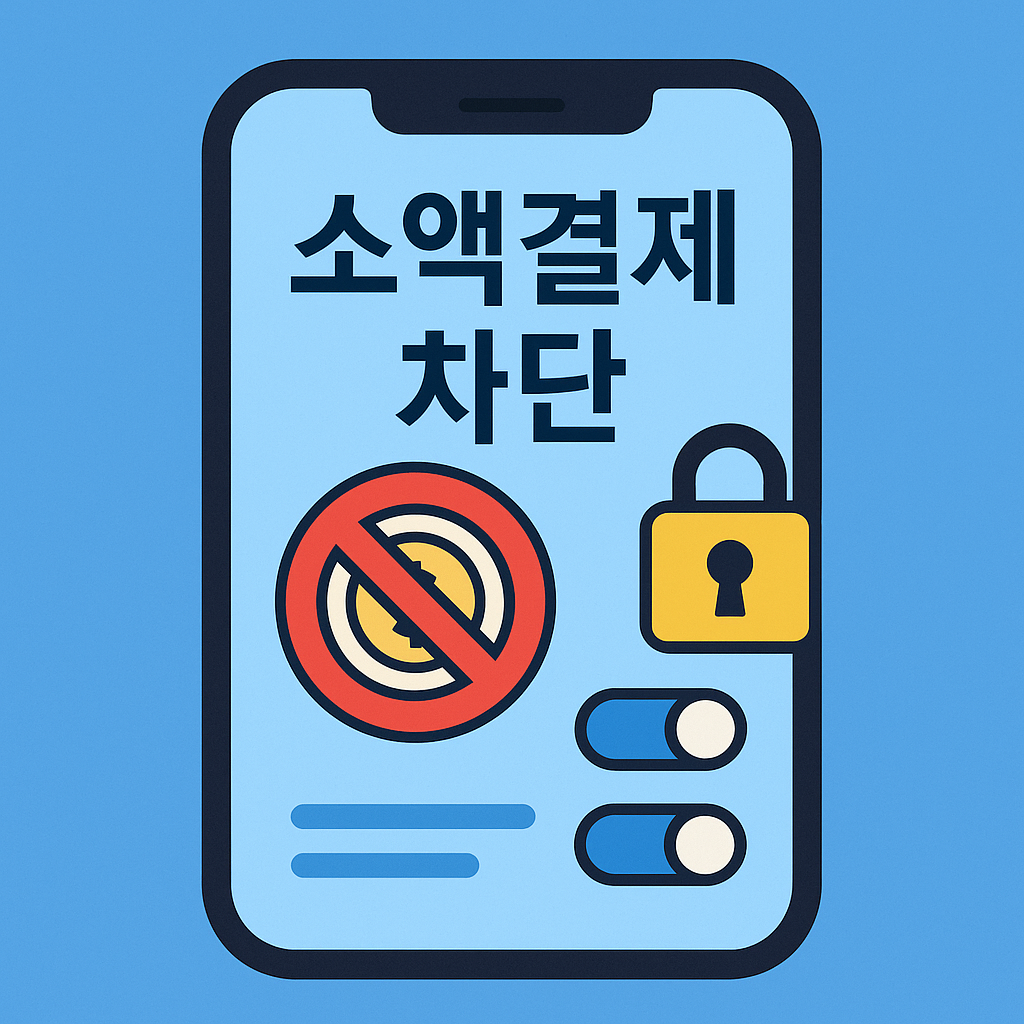 KT 소액결제 차단 - 사진